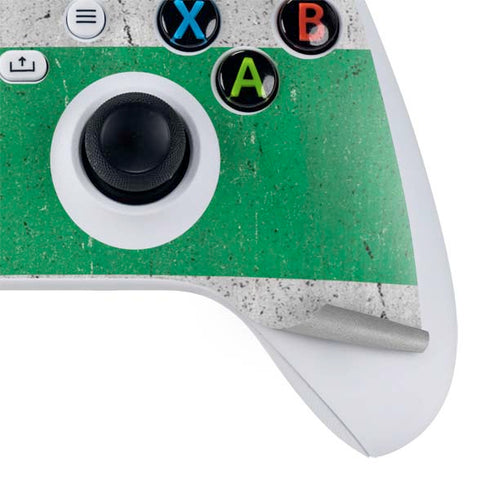 Nigeria Flag Distressed Xbox Series S Controller Skin